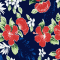 FULL FLORAL - NAVY/HIBISCUS